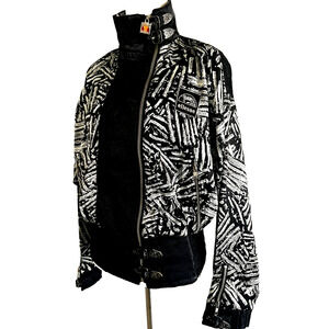 Vintage 1990s Ellesse-Moda Per Chi Fa Sport Tennis Track Jacket Hip Hop sz L